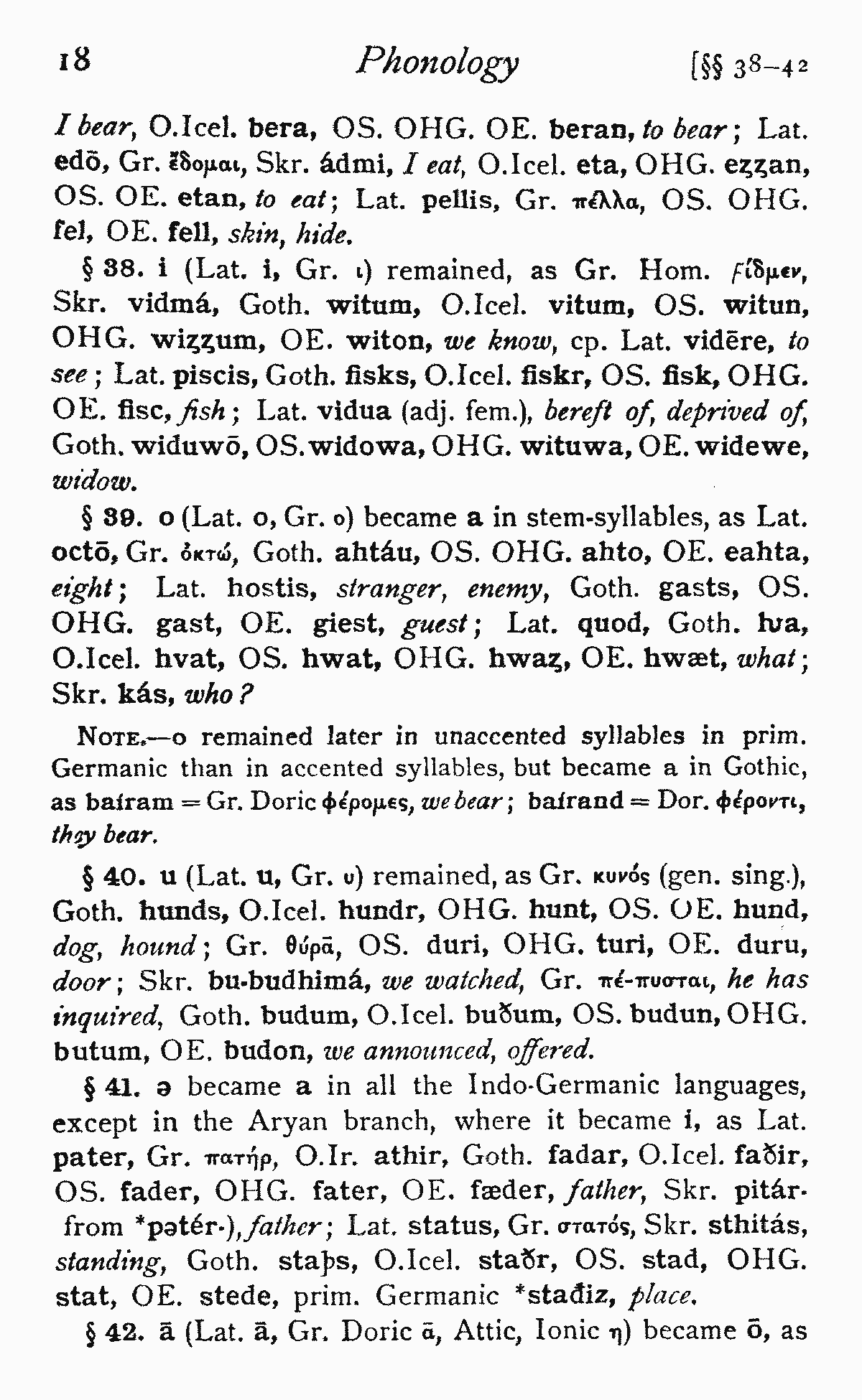 Germanic Lexicon Project: Grammar of the Gothic Language Germanic Lexicon Project: Grammar of the Gothic Language